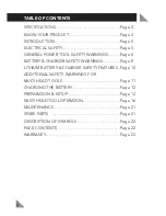 Preview for 4 page of Ozito MTC-0123 Instruction Manual