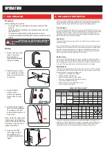 Preview for 6 page of Ozito MWR-135 Instruction Manual