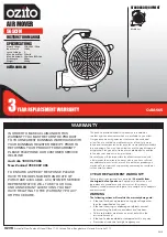 Ozito OAM-565 Instruction Manual preview