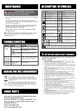 Preview for 5 page of Ozito OBL-0185 Instruction Manual