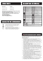 Preview for 7 page of Ozito OGT-0185 Instruction Manual