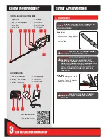 Предварительный просмотр 2 страницы Ozito OHT-018 Instruction Manual