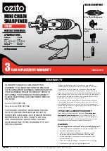 Ozito OMCS-012 Instruction Manual preview