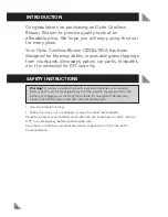 Preview for 4 page of Ozito OZCBL18VA Operator'S Manual