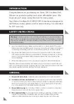 Preview for 4 page of Ozito OZCD12V1A Operating Instructions Manual