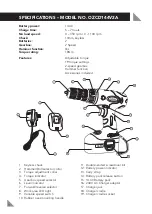 Preview for 2 page of Ozito OZCD144V2A Operating Instructions Manual