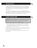 Preview for 4 page of Ozito OZCLT18VA Operation Manual