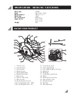 Preview for 2 page of Ozito OZCS1200WA Instruction Manual