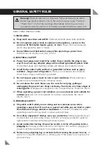 Preview for 5 page of Ozito OZCS1600WA Operation Manual