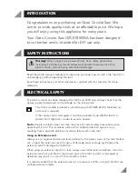 Preview for 4 page of Ozito OZCS1800WA Operation Manual