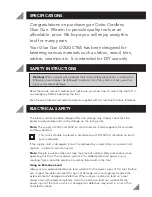 Preview for 3 page of Ozito OZGGC15A Operation Manual