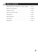 Preview for 3 page of Ozito OZHD1100WA Operation Manual