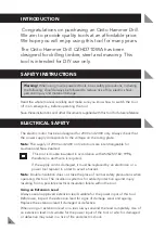 Preview for 4 page of Ozito OZHD710WA Operation Manual