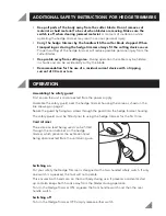 Preview for 7 page of Ozito OZHT460A Operation Manual