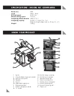 Preview for 2 page of Ozito OZMFS65WA Instruction Manual