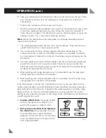 Preview for 8 page of Ozito OZMW90A Operating Instructions Manual