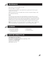 Preview for 11 page of Ozito OZMW90A Operating Instructions Manual