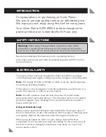 Preview for 3 page of Ozito OZPL400A Operation Manual