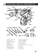 Preview for 3 page of Ozito OZRH1500WAK Operation Manual