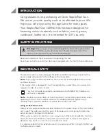 Preview for 4 page of Ozito OZSNG16A Operation Manual