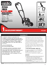 Ozito PED-3005 Instruction Manual preview