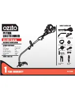 Ozito PLT-380 Instruction Manual preview