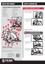 Preview for 2 page of Ozito Power X Change PXBCSS-184 Instruction Manual