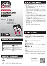 Предварительный просмотр 9 страницы Ozito Power X Change PXBLES-018 Instruction Manual