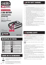 Предварительный просмотр 1 страницы Ozito POWER X CHANGE PXBP-200 Instruction Manual