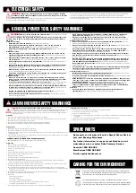 Preview for 6 page of Ozito Power X Change PXBSDMS-0182 Original Instructions Manual