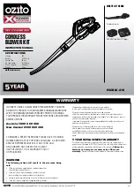 Ozito POWER X CHANGE PXCBLK-418 Instruction Manual preview
