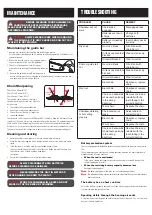 Предварительный просмотр 6 страницы Ozito Power X Change PXCCSS-0182 Instruction Manual