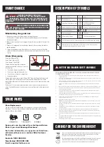 Preview for 7 page of Ozito POWER X CHANGE PXCG-030C Instruction Manual