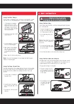 Preview for 3 page of Ozito Power X Change PXTSS-018 Instruction Manual