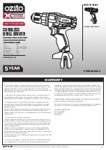 Preview for 1 page of Ozito Power Xchange PXDDGK-600U Original Instructions Manual