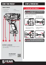 Preview for 8 page of Ozito POWER XCHANGE PXDDS-180 Instruction Manual