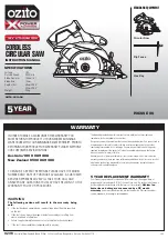 Preview for 13 page of Ozito POWER XCHANGE PXDDS-180 Instruction Manual