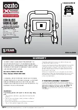 Preview for 1 page of Ozito Power XChange PXWLS-2000 Instruction Manual