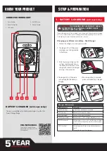 Preview for 2 page of Ozito Power Xchange PXWLS-800U Original Instructions Manual