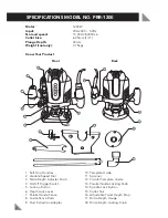 Preview for 2 page of Ozito PRR-1200 Operation Manual