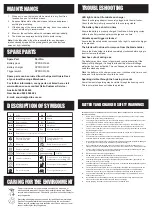 Preview for 5 page of Ozito PRS-012 Instruction Manual