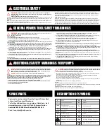 Preview for 6 page of Ozito PSCW-400RB Instruction Manual