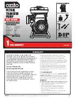 Ozito PTP-425 Instruction Manual preview