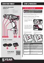 Предварительный просмотр 10 страницы Ozito PX2DB-215 Instruction Manual