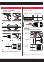 Preview for 13 page of Ozito PX2DB-215 Instruction Manual