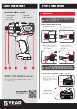 Preview for 2 page of Ozito PXBIS-320 Instruction Manual