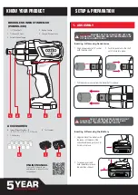 Предварительный просмотр 2 страницы Ozito PXBWK-130 Instruction Manual