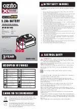 Предварительный просмотр 31 страницы Ozito PXC-BIKE Instruction Manual