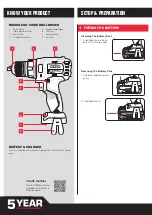 Preview for 2 page of Ozito PXC PXBDS-180 Instruction Manual