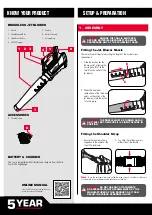 Предварительный просмотр 2 страницы Ozito PXC PXJBS-0182 Instruction Manual